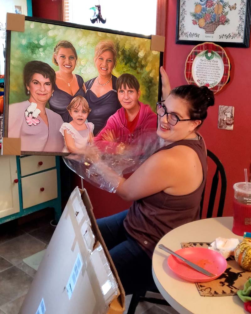 Personalized photo Painting