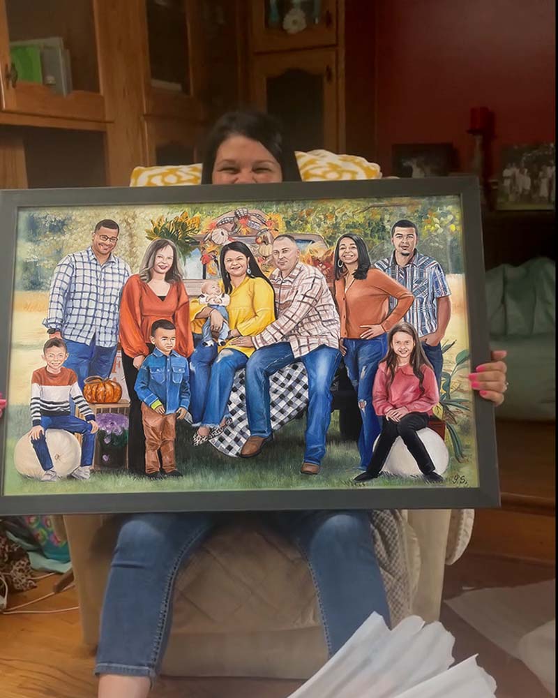 Personalized photo Painting